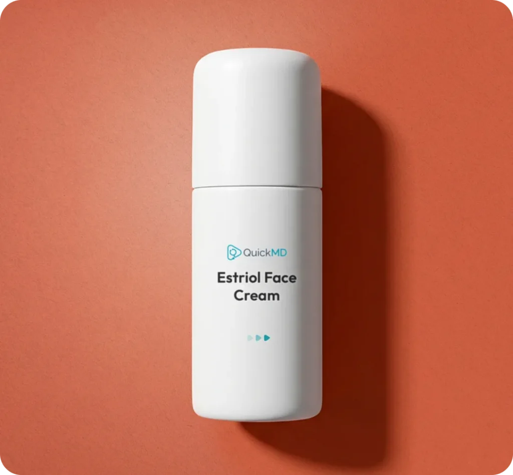 QuickMD Estriol face cream mobile medication prescription