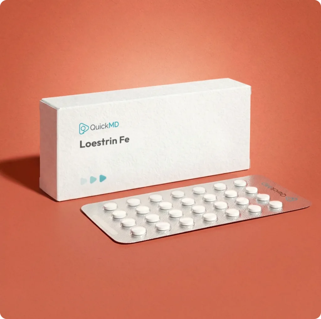 QuickMD Loestrin Fe medication prescription
