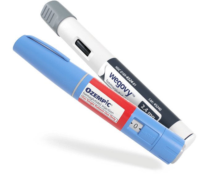 Wegovy and Ozempic injector pens
