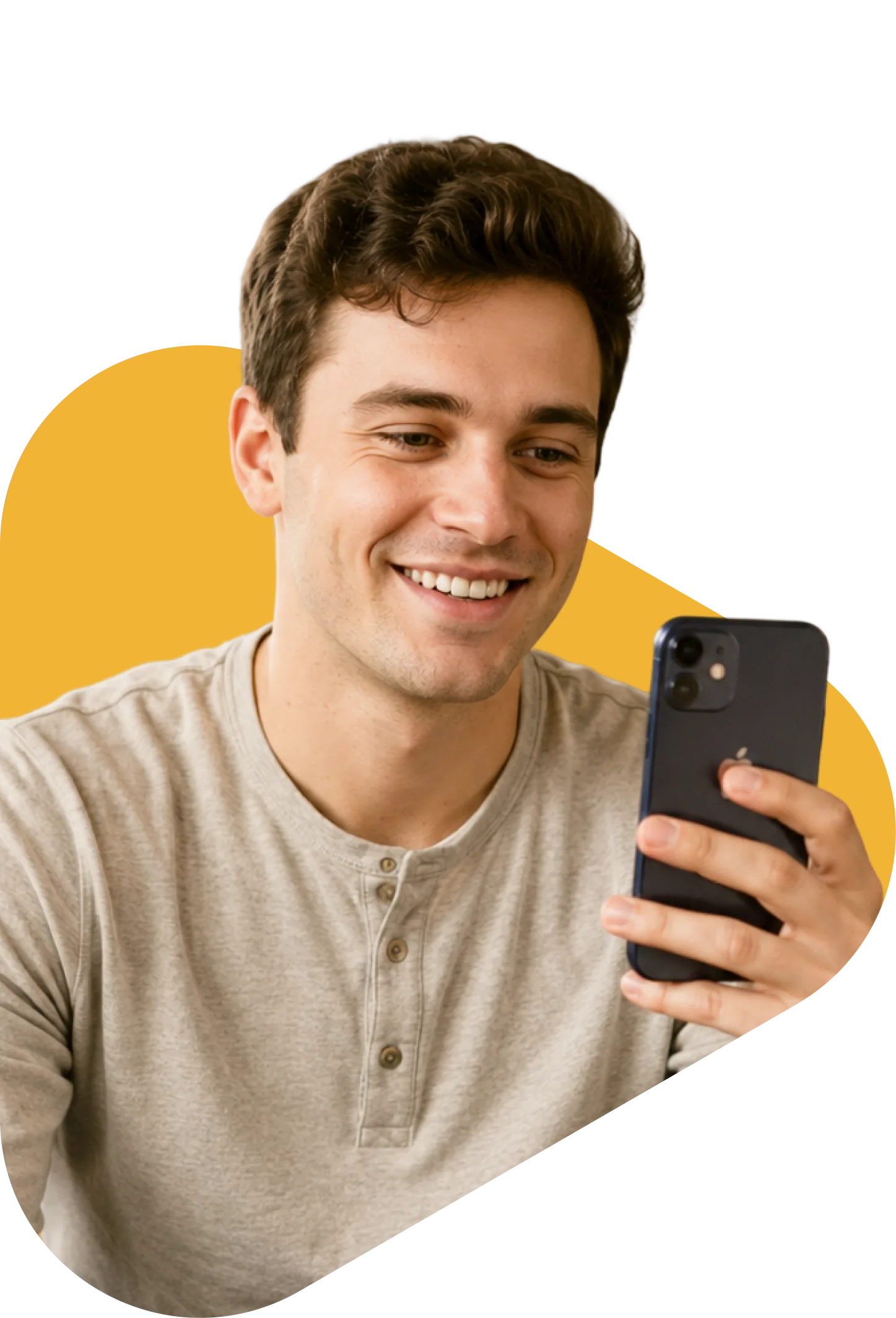man with phone