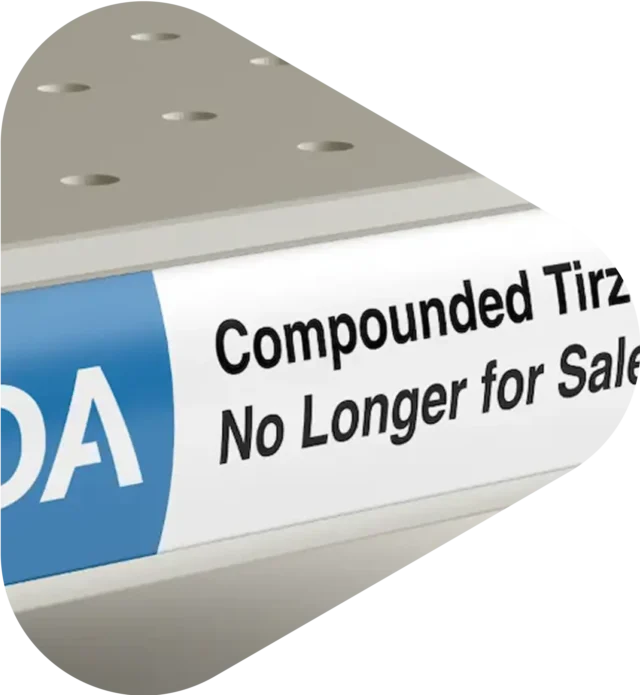 Tirzepatide no longer available due to FDA Ruling